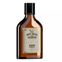 HISKIN_Men Whisky kūno prausiklis ir šampūnas plaukams bei barzdai 3in1 Apple 330ml
