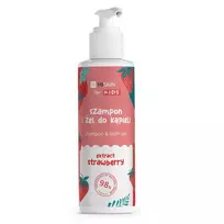 HISKIN_Kids šampūnas ir vonios želė "Strawberry" 280ml