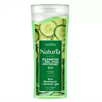 JOANNA_Naturia 2in1 šampūnas ir dušo želė "Cucumber Aloe" 100ml