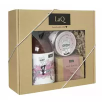 LAQ_SET "Blanket" dušo želė 500ml + veido prausimosi putos 100ml + veido sviestas 50ml