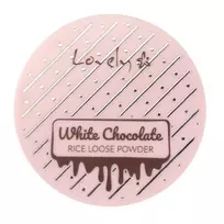 LOVELY_White Chocolate Rice Loose Powder fiksuojanti veido pudra visų tipų odai 8g