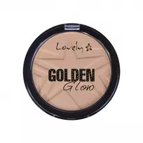 LOVELY_Golden Glow natūrali hipoalerginė pudra 3 15g