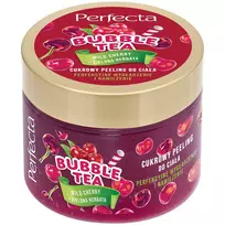 PERFECTA_Bubble Arbatos cukraus kūno šveitiklis "Wild Cherry" 300g