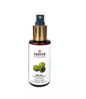 SATTVA_Soft And Shiny Scalp Tonic blizgesio ir švelnumo galvos odos tonikas Henna & Amla 100ml