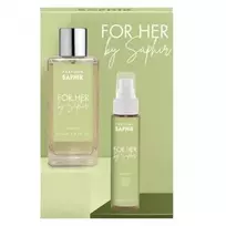 SET SAPHIR For Her EDP spray 100ml + HAIR MIST 75ml