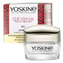 YOSKINE_Geisha Gold Secret 65+ kremas su norio dumbliais nuo raukšlių, stangrinantis dienai ir nakčiai 50ml