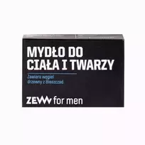 ZEW FOR MEN_ 3-in-1 muilas veidui, kūnui ir plaukams, kurio sudėtyje yra medžio anglies 85ml