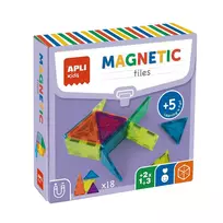 APLI skaidrios magnetinės kaladėlės