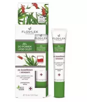 "FLOSLEK_Pharma" akių vokų ir paakių gelis su alaviju ir alaviju 15ml