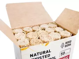 Susuktos medienos vilnos įdegtukai FIRELIGHTERS
