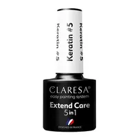 CLARESA_Extend Care 5in1 Keratino bazė po hibridiniu laku 5 5g