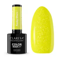 CLARESA_Soak Off UV/LED Funky Disco hibridinis lakas 1 5g