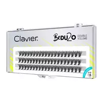 CLAVIER_BeDU2O Dvigubos apimties blakstienų kuokšteliai 6 mm