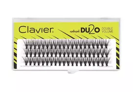 CLAVIER_DU2O Dvigubos apimties blakstienų kuokšteliai 10 mm