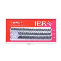 IBRA_V Effect blakstienų kuokšteliai Mišinys 120vnt.