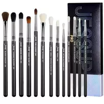 JESSUP_SET Pro akių šešėlių šepetėlių rinkinys - trylika akių makiažo šepetėlių T338