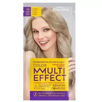 JOANNA_Multi Effect Keratin Complex Color Instant Color Shampoo dažomasis šampūnas 03.5 Silver Blonde 35g