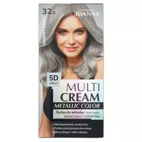 JOANNA_Multi Cream Metallic Color 5D efekto plaukų dažai 32.5 Silver Blonde