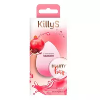 KILLYS_Beauty Bar 3D makiažo kempinėlė su granatų ekstraktu