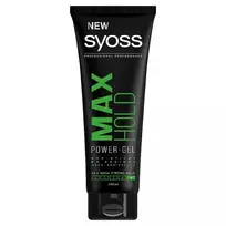 SYOSS_Gel Max Hold plaukų gelis su itin stipria fiksacija 250ml