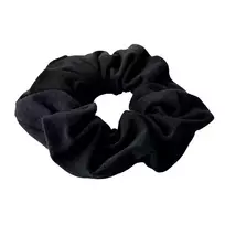 ANWEN_Scrunchie medvilninė plaukų gumytė Juoda
