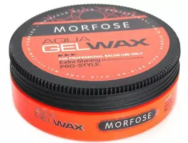 MORFOSE_Professional Aqua plaukų gelio vaškas Extra Shining plaukų gelio vaškas Melon 175ml