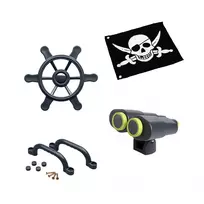 Žaislų rinkinys “Piratų laivas”, antracitas
