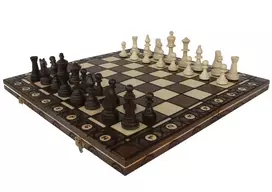 Šachmatai Consul 490mm x 245cm x 50mm, Karalius 80mm