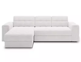 Kampinė sofa Blenvi, Balta