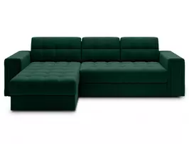 Kampinė sofa Blenvi, Žalia