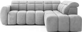 Kampinė sofa Falconn, Pilka
