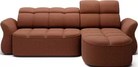 Kampinė sofa Beneth, Raudona