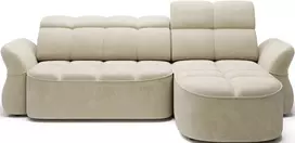 Kampinė sofa Beneth, Smėlio