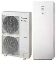 Šilumos siurblys Panasonic oras-vanduo R32 + 185l boileris 16kW WH-ADC0916H9E8 / WH-UD16HE8