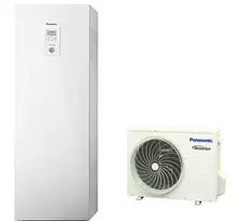 Šilumos siurblys Panasonic oras-vanduo R32 + 185l boileris 7kW WH-ADC0309J3E5C / WH-UD07JE5