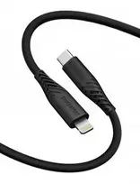 Swissten Soft Silicone USB-C - Lightning 30W Data and Charging Cable 0.4m