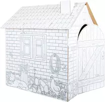 Žaidimų namelis kartoninis Little House