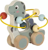 Push-Along Toy with Bead Maze "Dino"