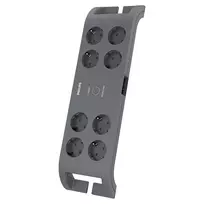 Surge protector Philips 8-way, 2m