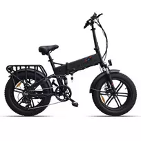 Dviratis 20 elektrinis sulankstomas Engwe Engine X 750Wh juodas