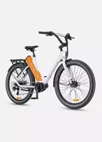Dviratis 27,5 elektrinis Engwe P275 ST balta/oranžinė