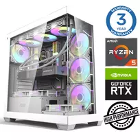 INTOP Ryzen 5 7500F 32GB DDR5 1TB SSD M.2 NVME RTX5070 12GB no-OS