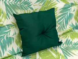Sodo sūpynės su stogeliu Textylina 2x1 Palm Leaves Pattern
