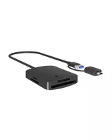 Raidsonic 4-in-1 Card Reader with USB 3.2 Gen 1 Type-A + Type-C | IB-CR302-CU3