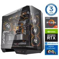 INTOP AQUA Ryzen 7 7700X 32GB DDR5 1TB SSD M.2 NVME RTX5070 12GB WIN11