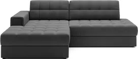 Kampinė sofa Blezalt, ruda