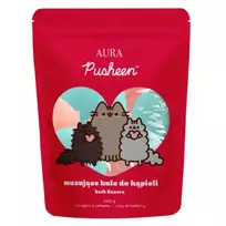 PUSHEEN_Bath Fizzers putojantys vonios rutuliukai Juicy Strawberry 6x50g