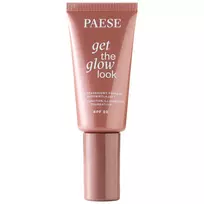 PAESE_Get The Glow Look daugiaspalvis šviesinantis makiažo pagrindas 2N Sand Beige 30ml