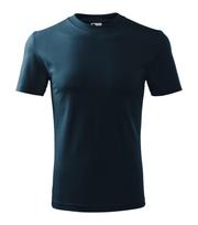 Marškinėliai unisex MALFINI Classic 101 Navy blue, 160g/m2