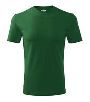 Marškinėliai unisex MALFINI Classic 101 Bottle green, 160g/m2
